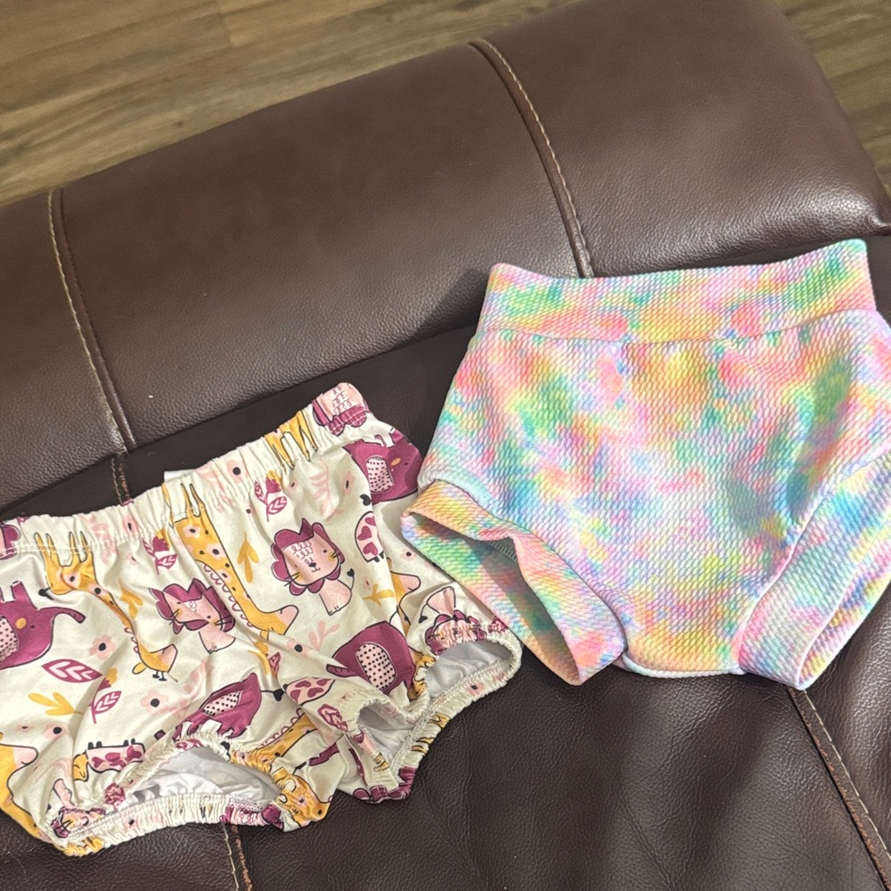 Charming Animal Print and Tie-Dye Diaper Covers